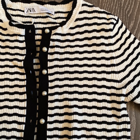 ZARA striped cardigan - Picture 4 of 6